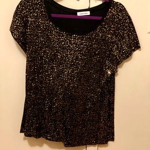 Sequin top Calvin Klein